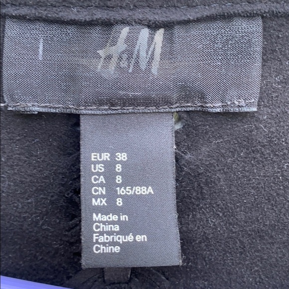 H&M Suede Black Dress - Picture 3 of 4